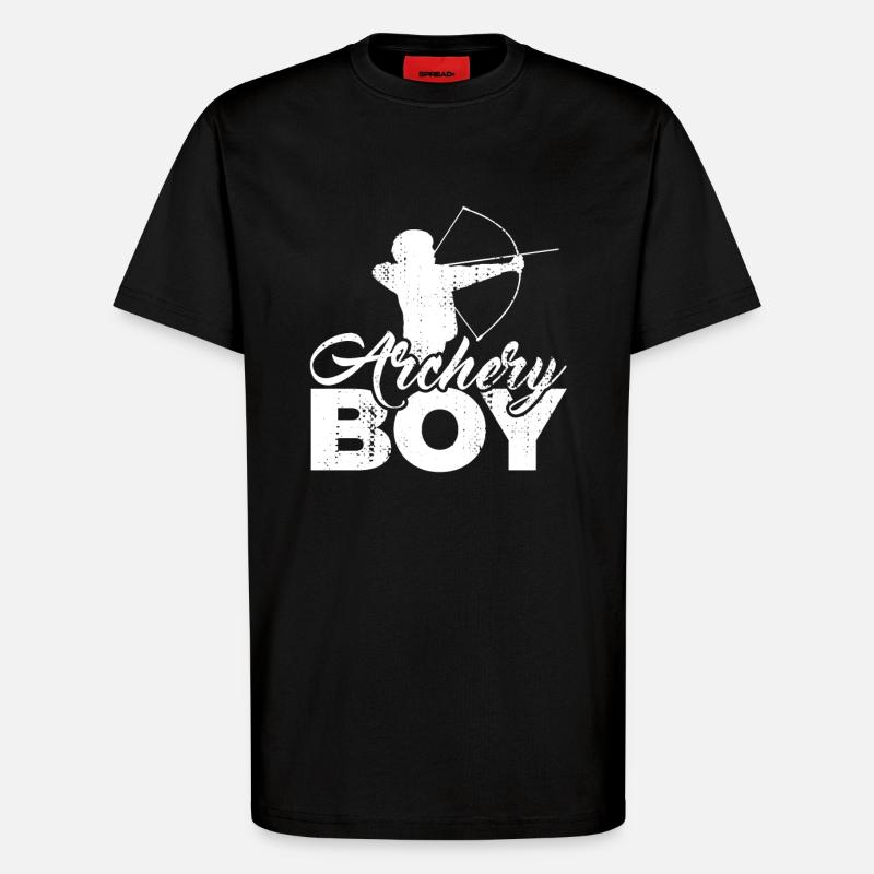 Kleiner Bogensportler - T-Shirt - made by SPREAD - SOLID BLACK
