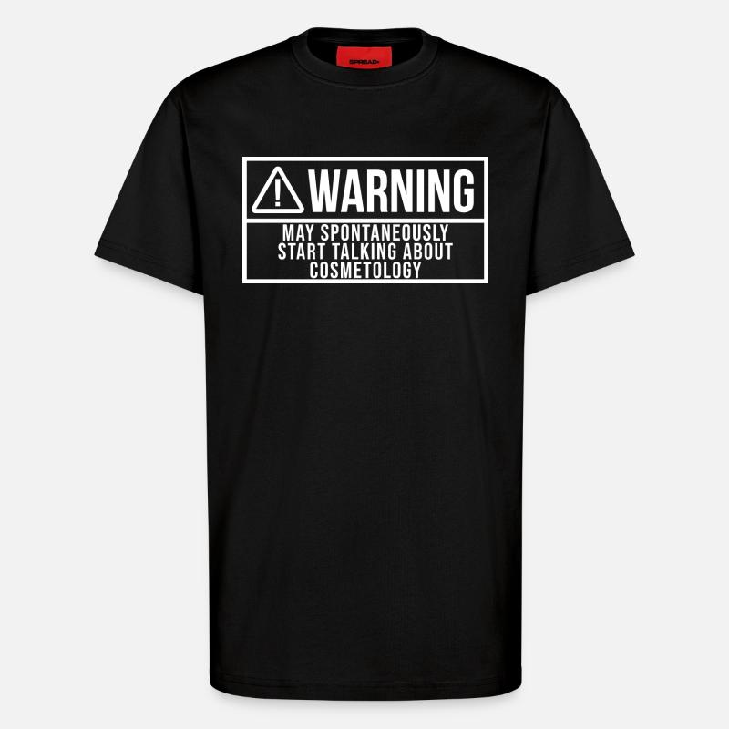 Cosmetology - T-Shirt - made by SPREAD - SOLID BLACK