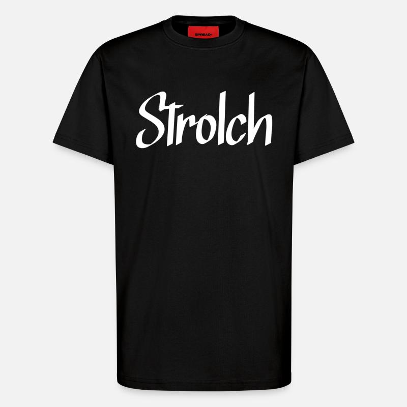 Strolch - T-Shirt - made by SPREAD - SOLID BLACK