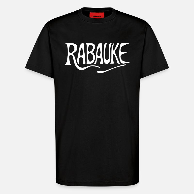 Rabauke - T-Shirt - made by SPREAD - SOLID BLACK