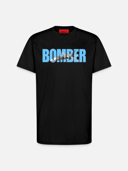 Bomber Su-24 - T-Shirt - made by SPREAD - SOLID BLACK