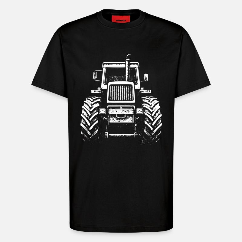 Frontkraft - T-Shirt - made by SPREAD - SOLID BLACK
