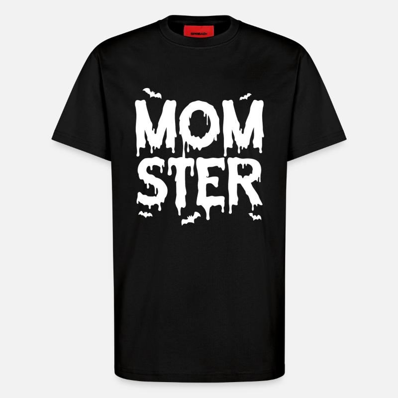 Mama - T-Shirt - made by SPREAD - SOLID BLACK
