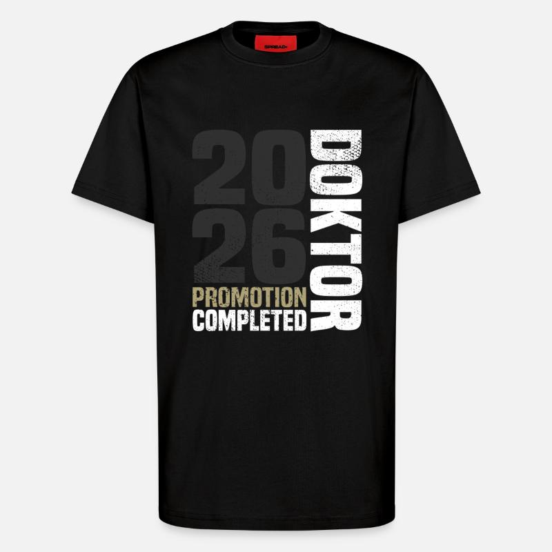 Doktor 2026 - T-Shirt - made by SPREAD - SOLID BLACK