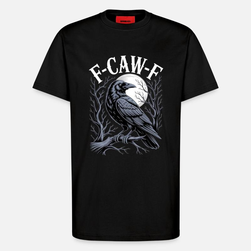 Rabenmond Gothic Emblem - T-Shirt - made by SPREAD - SOLID BLACK