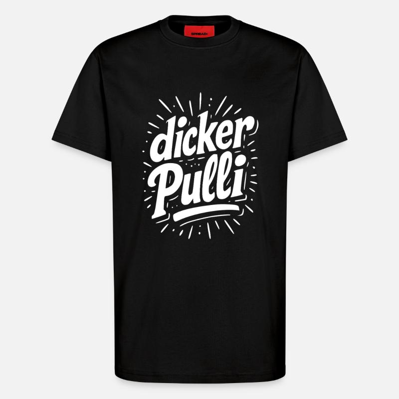 Pull épais Neon Typo - T-shirt bio décontracté fabriqué en UE - SOLID BLACK