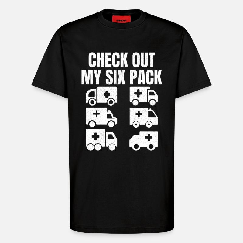 Découvrez mon pack de six - T-shirt bio décontracté fabriqué en UE - SOLID BLACK