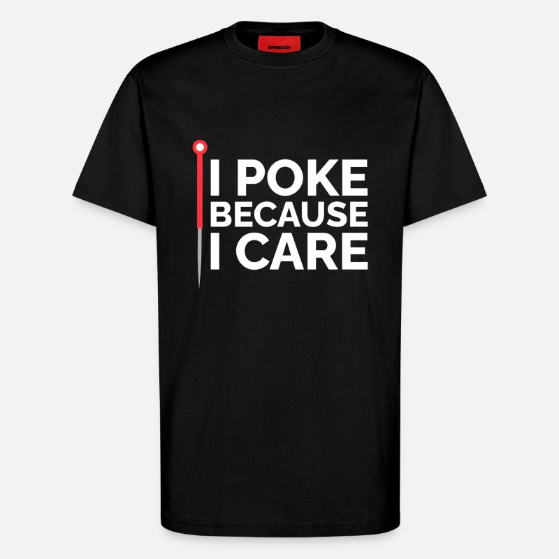 Licensed TCM Practitioner Dedicated Therapeutic - T-Shirt - made by SPREAD - SOLID BLACK