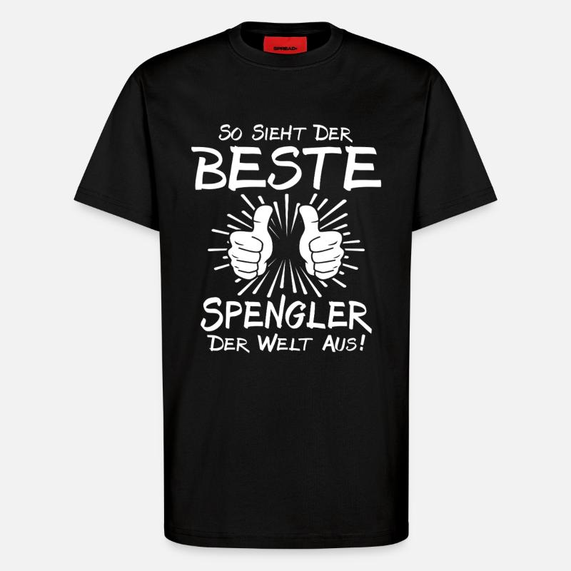 Bester Spengler - T-Shirt - made by SPREAD - SOLID BLACK