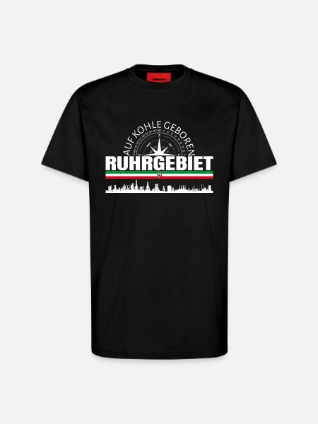 Ruhr area - T-Shirt - made by SPREAD - SOLID BLACK