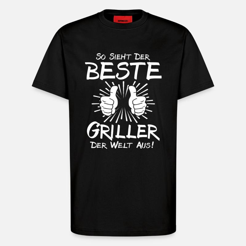 Bester Griller - T-Shirt - made by SPREAD - SOLID BLACK