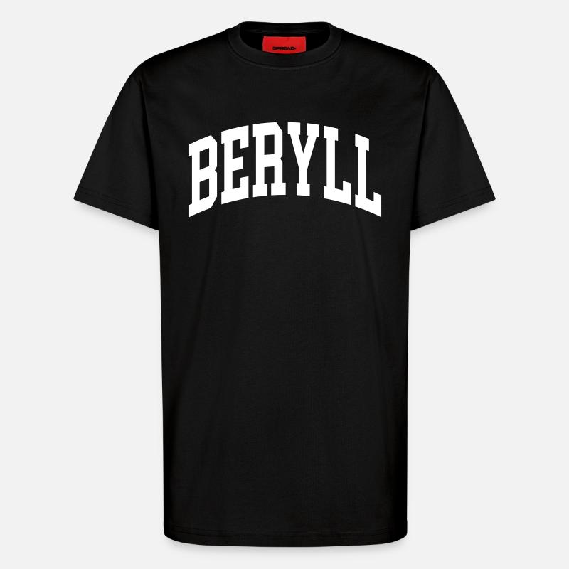 Beryll - T-Shirt - made by SPREAD - SOLID BLACK