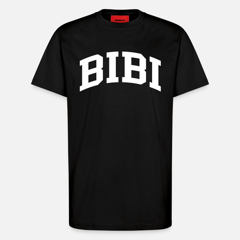 Bibi - T-Shirt - made by SPREAD - SOLID BLACK