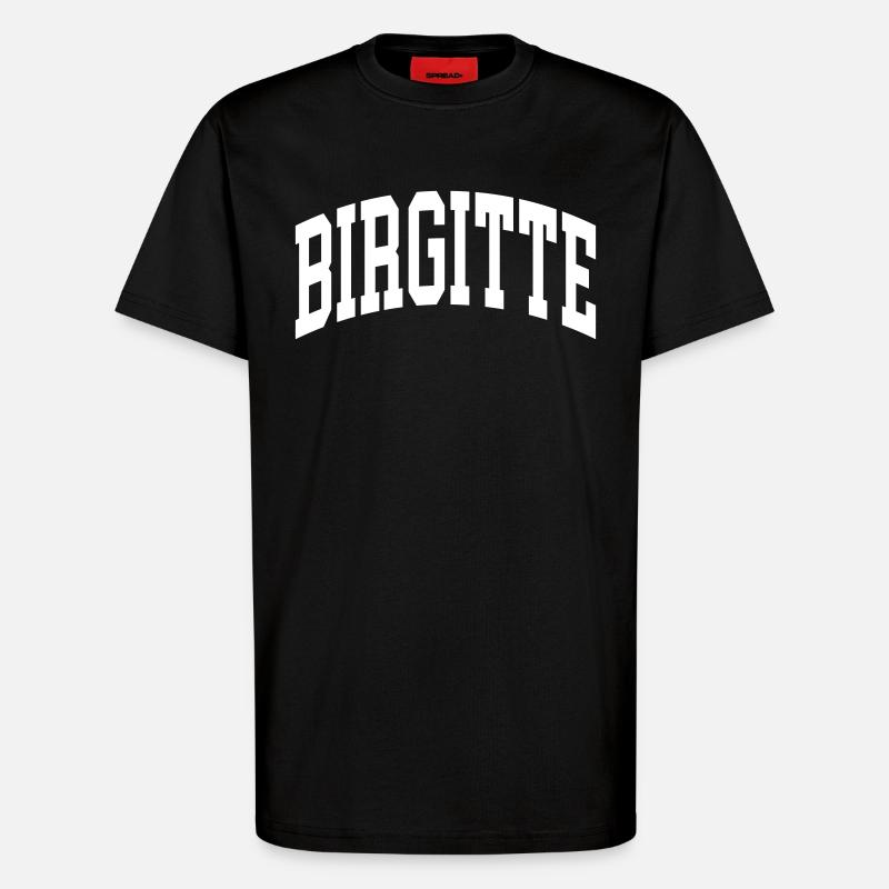 Birgitte - T-shirt bio décontracté fabriqué en UE - SOLID BLACK