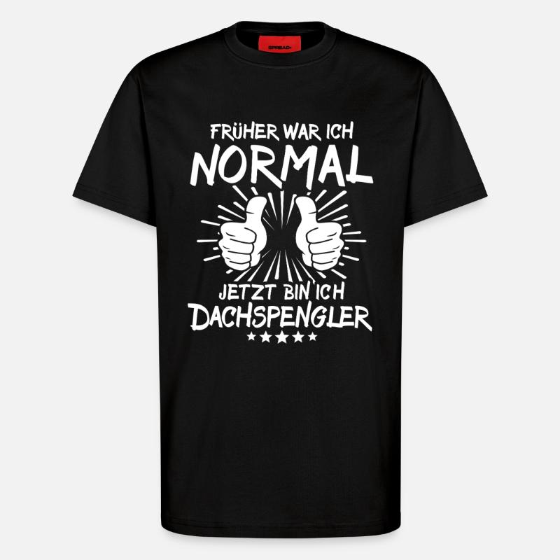 Dachspengler - T-Shirt - made by SPREAD - SOLID BLACK