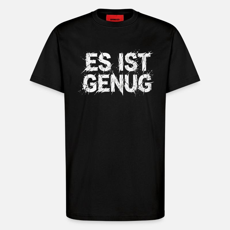 Ça suffit avec le sarcasme - T-shirt bio décontracté fabriqué en UE - SOLID BLACK