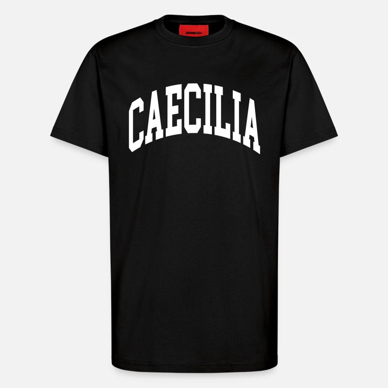 Caecilia - T-Shirt - made by SPREAD - SOLID BLACK