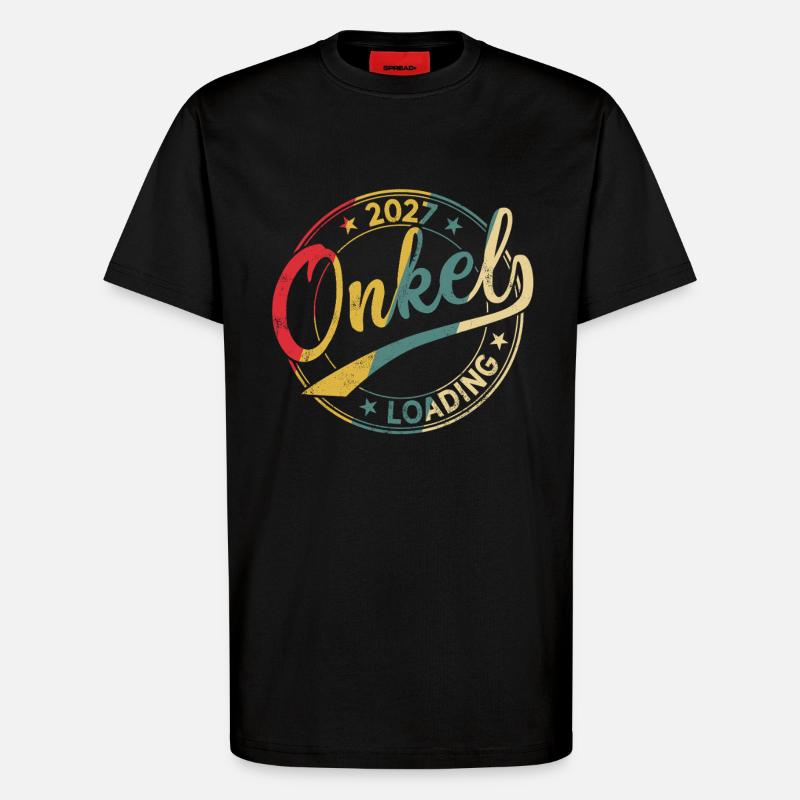 Onkel 2027 Loading Werdender Onkel 2027 - T-Shirt - made by SPREAD - SOLID BLACK