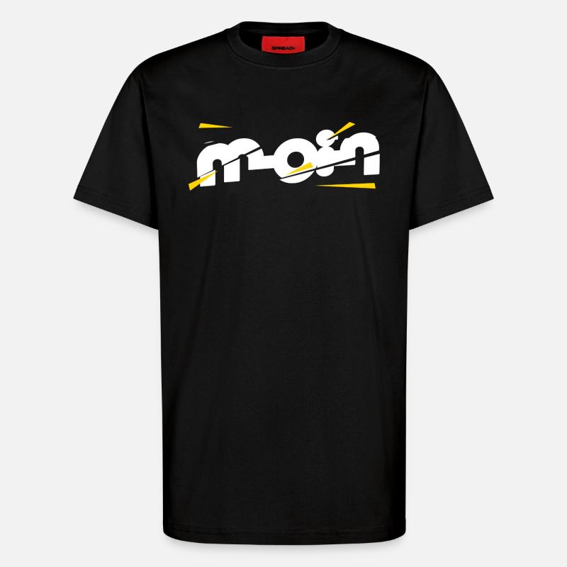 Moin - T-Shirt - made by SPREAD - SOLID BLACK