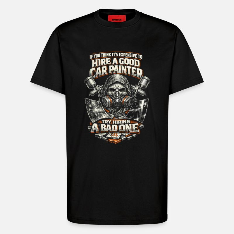 Vehicle Painter Car Painter Painter - T-Shirt - made by SPREAD - SOLID BLACK