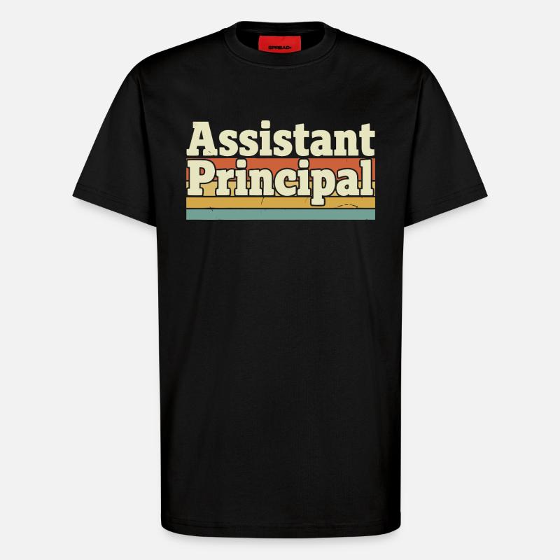 Vice Rector Retro - T-Shirt - made by SPREAD - SOLID BLACK
