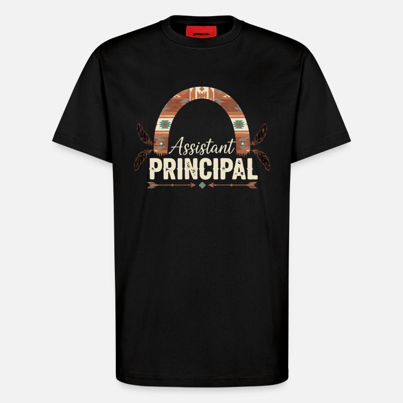 Vice-Rector Assistant Principal - T-Shirt - made by SPREAD - SOLID BLACK