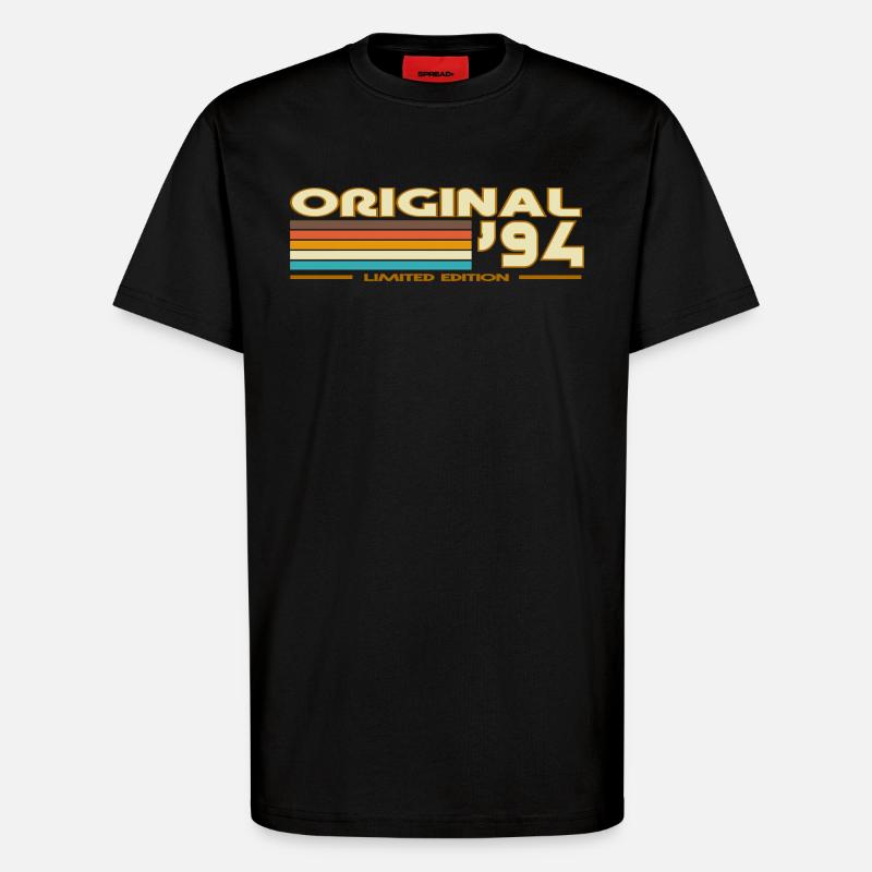 1994 - T-Shirt - made by SPREAD - SOLID BLACK