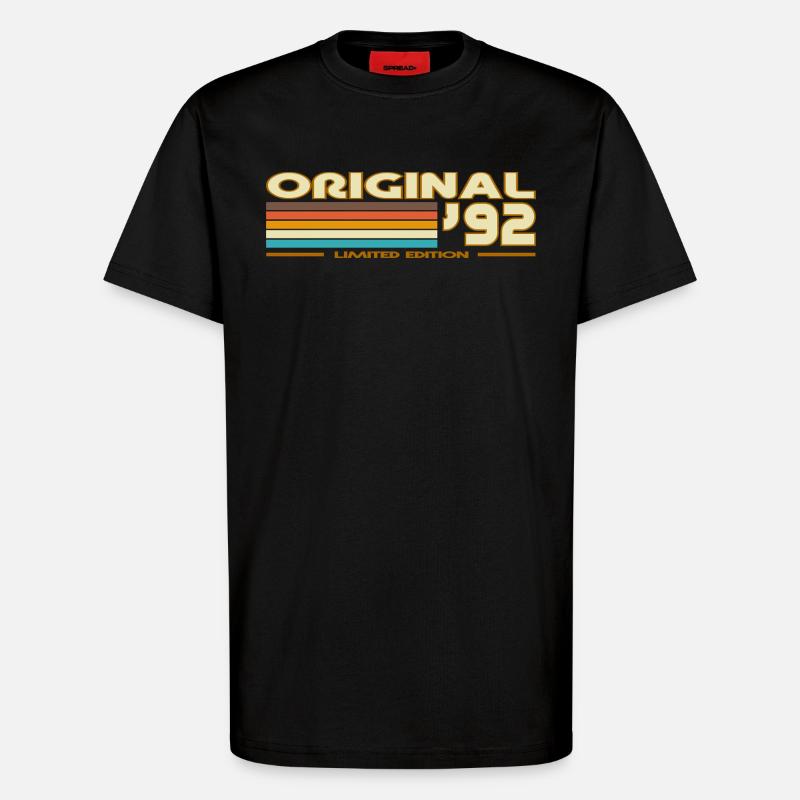 1992 - T-Shirt - made by SPREAD - SOLID BLACK