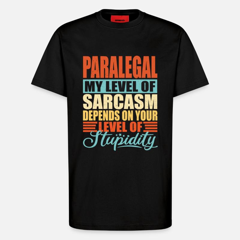 Rechtsanwaltsfachangestellte - T-Shirt - made by SPREAD - SOLID BLACK