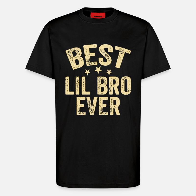 Bester Kleiner Bruder - T-Shirt - made by SPREAD - SOLID BLACK