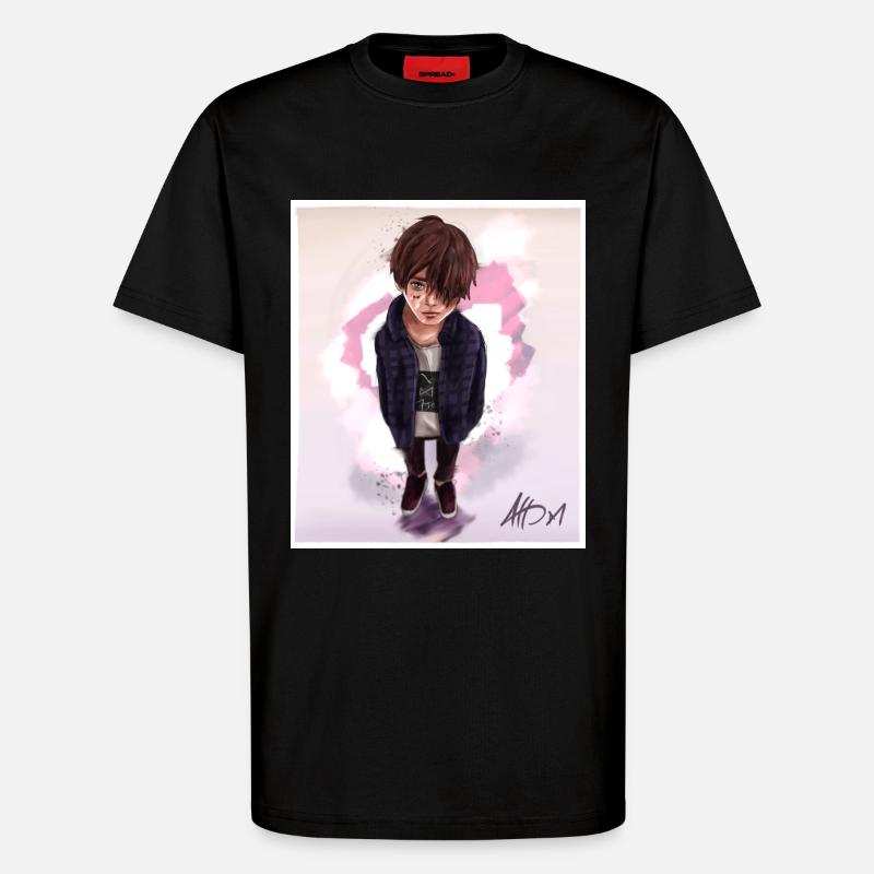 Vertraue nicht - T-Shirt - made by SPREAD - SOLID BLACK