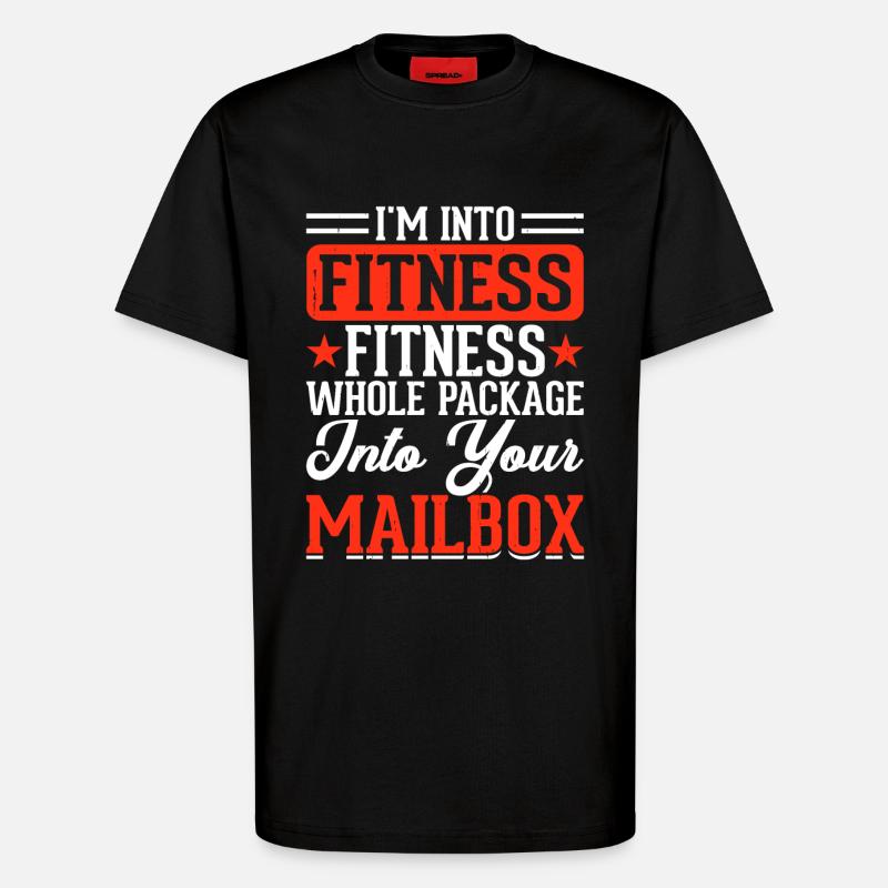 Postman Postman Postman - T-Shirt - made by SPREAD - SOLID BLACK