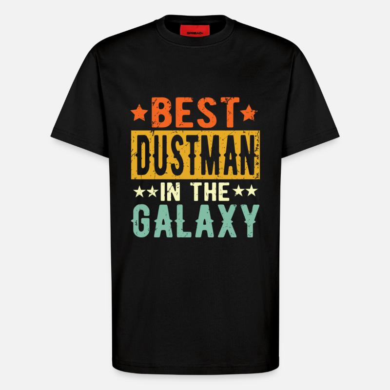 Best Müllmann ever Müllmann Geschenk - T-Shirt - made by SPREAD - SOLID BLACK