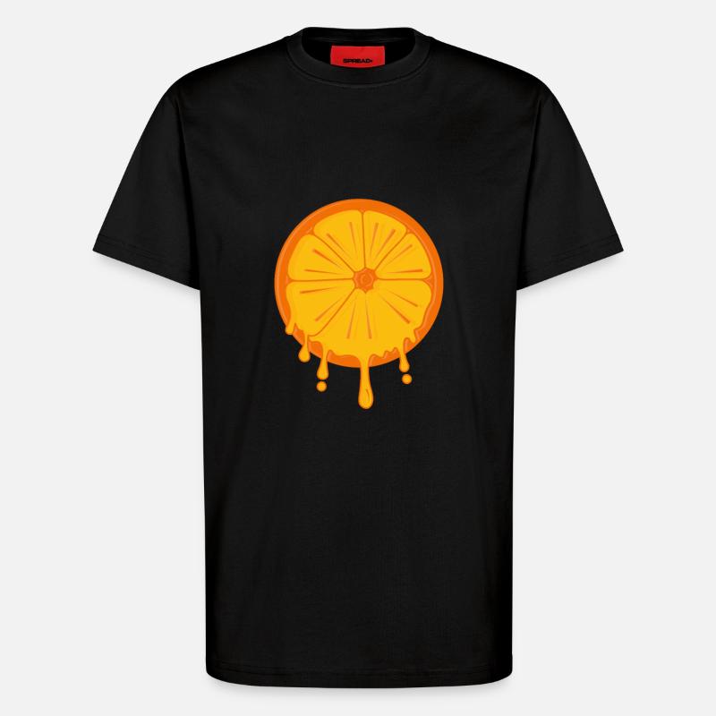 Kirschen - T-Shirt - made by SPREAD - SOLID BLACK