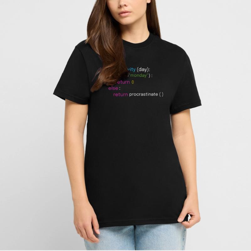 Fun assembly and coding design T-Shirt - made by SPREAD
