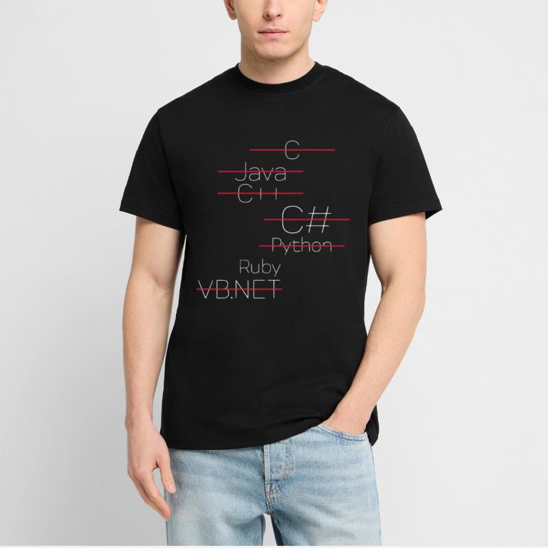 RUBY / RUBY ON RAILS T-shirt bio décontracté fabriqué en UE