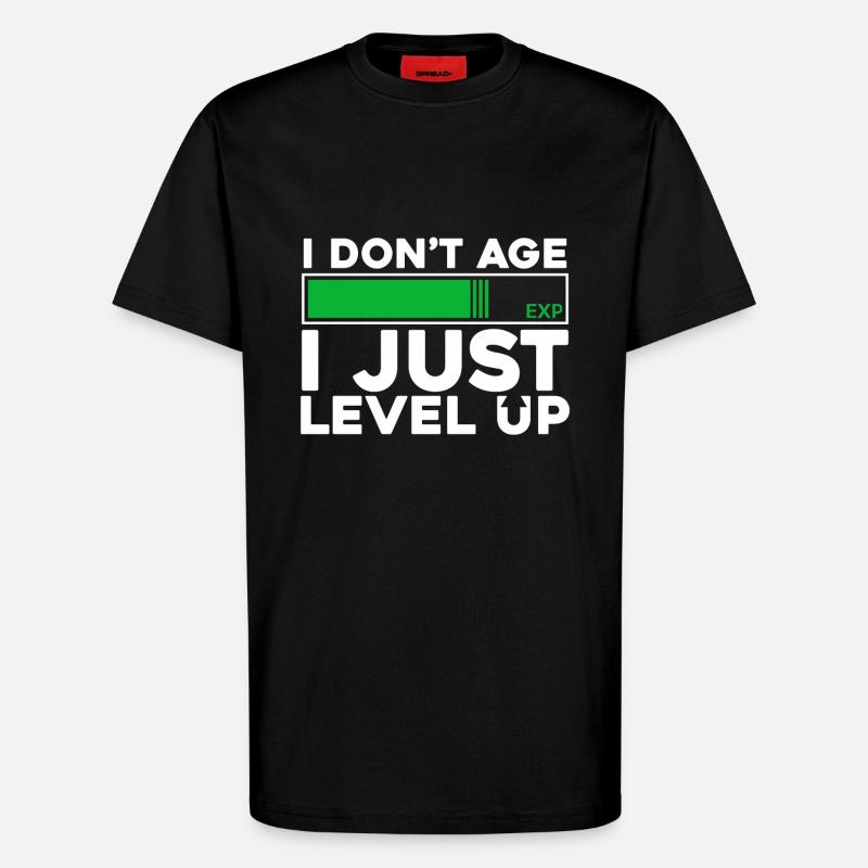 niveau supérieur - T-shirt bio décontracté fabriqué en UE - SOLID BLACK