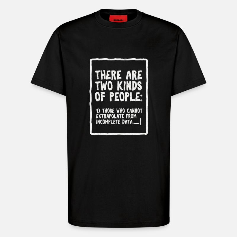 Données incomplètes Funny Science Nerd - T-shirt bio décontracté fabriqué en UE - SOLID BLACK