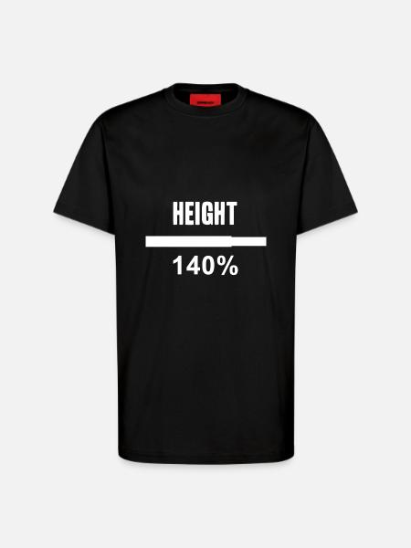 giant - T-Shirt - made by SPREAD - SOLID BLACK