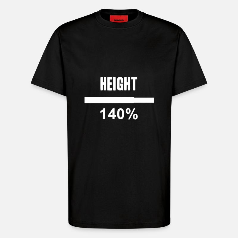 Géant - T-shirt bio décontracté fabriqué en UE - SOLID BLACK