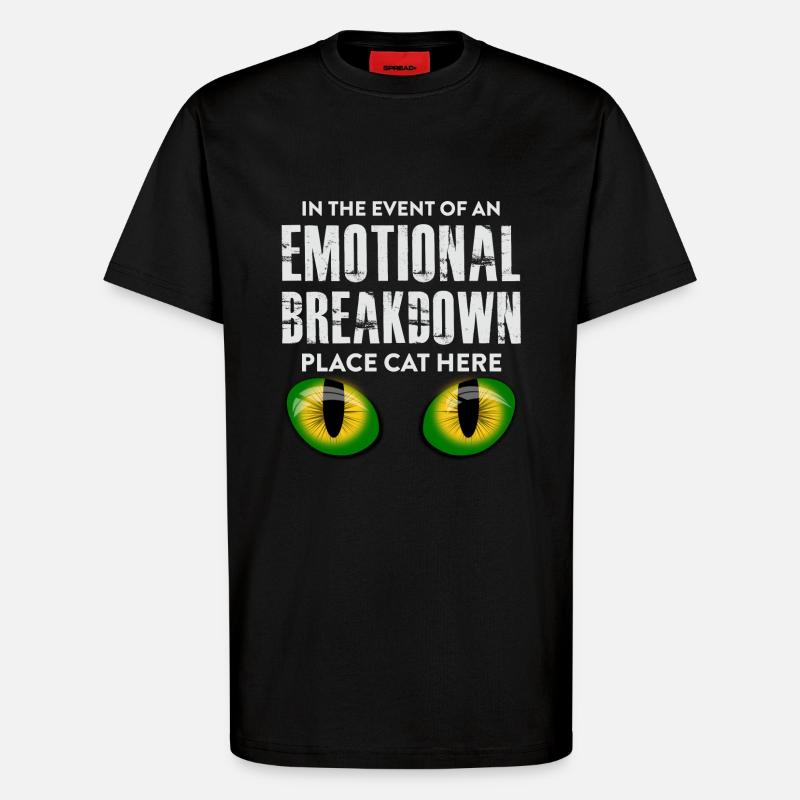 Chats chaton chat - T-shirt bio décontracté fabriqué en UE - SOLID BLACK