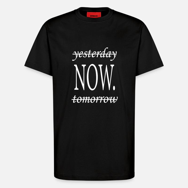 claims - T-Shirt - made by SPREAD - SOLID BLACK