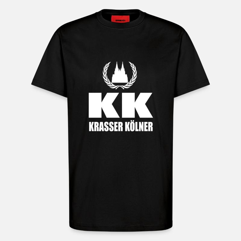 Köln - T-Shirt - made by SPREAD - SOLID BLACK