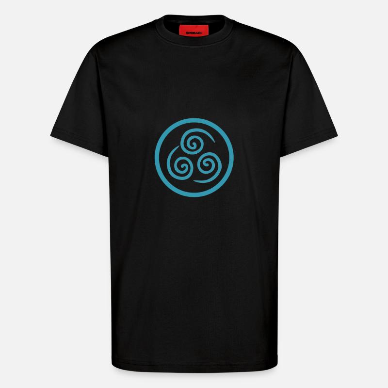 Luft Air Nation Geschenk Idee - T-Shirt - made by SPREAD - SOLID BLACK