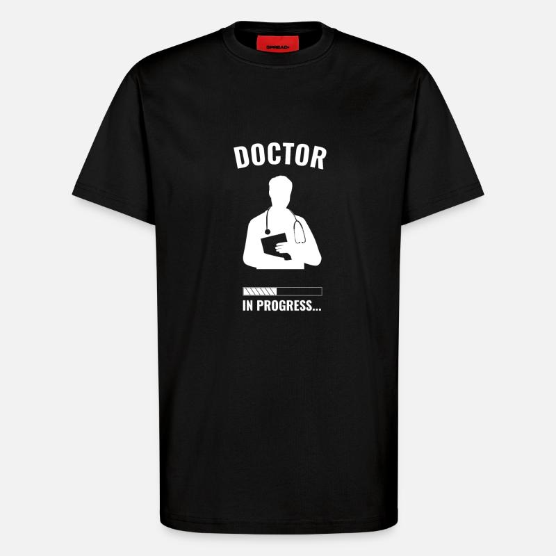 Arzt - T-Shirt - made by SPREAD - SOLID BLACK