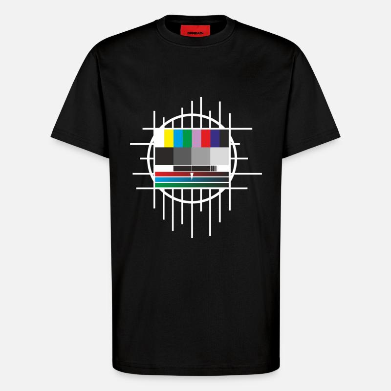 test image - T-Shirt - made by SPREAD - SOLID BLACK