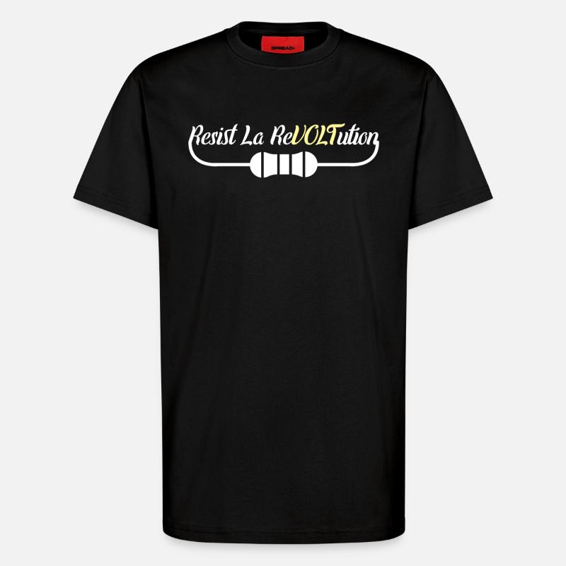 Electrical Engineer Witz - T-Shirt - made by SPREAD - SOLID BLACK