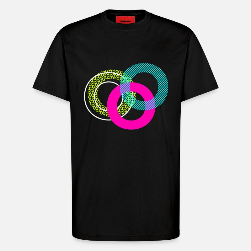Buchstabe O - T-Shirt - made by SPREAD - SOLID BLACK