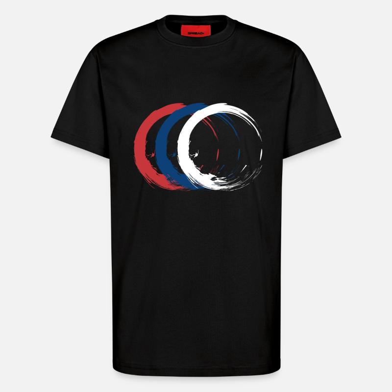 Serbien - T-Shirt - made by SPREAD - SOLID BLACK