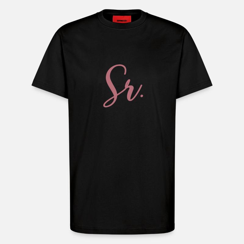 Sr. Verlobungsgeschenk Bräutigam wird Hochzeitsfeier - T-Shirt - made by SPREAD - SOLID BLACK